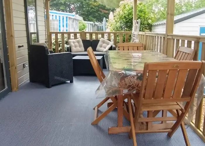 Oleron Mobil Climatise Confort 50 M De L'ocean Au Cap Soleil Camping *