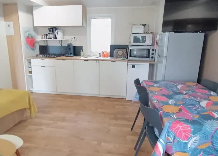 Camping Oleron Mobil Climatise Confort 50 M De L'ocean Au Cap Soleil *